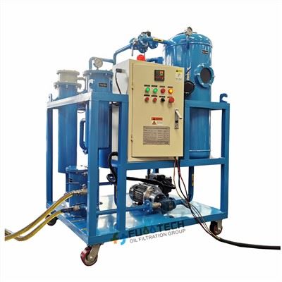 Fty Series A vácuo de desidratação de óleo de turbina a vácuo